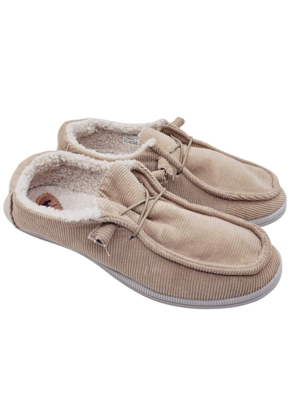 Rocket Dog Corduroy Slip On Faux Sherpa Lined Casual Loafers Women's Size 11